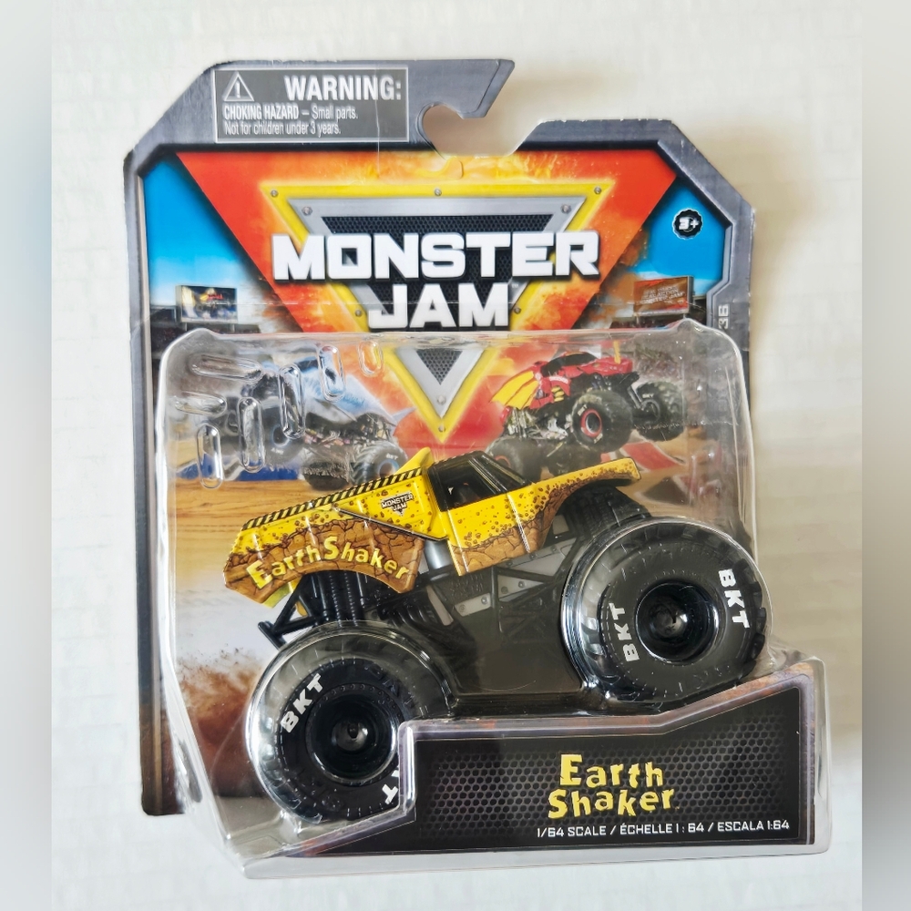 2024 Monster Jam Earth Shaker Monster Truck 1:64 Legacy Trucks Series 36